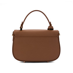 Women hand bag 022g golden brown