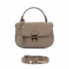 Women hand bag 022g light grey
