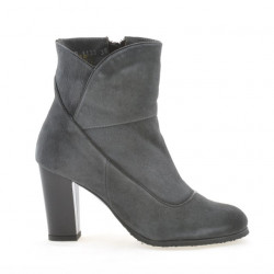 Women boots 1133 gray antilopa