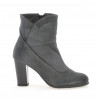 Women boots 1133 gray antilopa