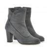 Women boots 1133 gray antilopa
