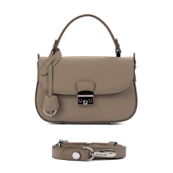 Women hand bag 022g 01 light grey