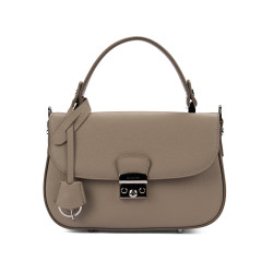 Women hand bag 022g 01 light grey