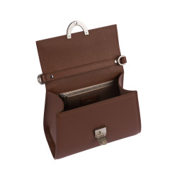 Women shoulder bag 032g 01 cognac