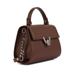 Women shoulder bag 032g 01 cognac