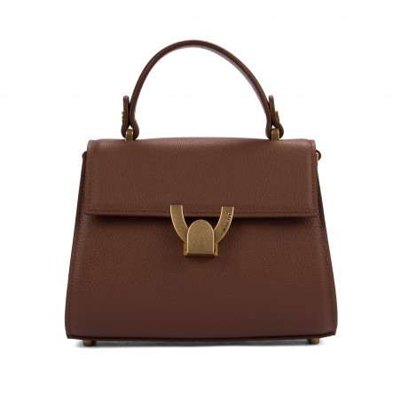 Women shoulder bag 032g cognac