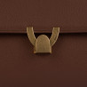 Women shoulder bag 032g cognac