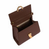 Women shoulder bag 032g cognac