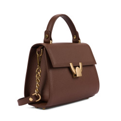 Women shoulder bag 032g cognac