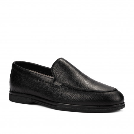 Men loafers, moccasins 980-1 black