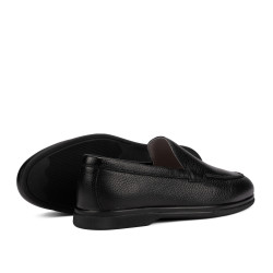 Men loafers, moccasins 980-1 black