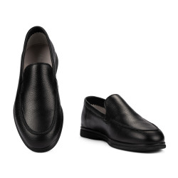 Men loafers, moccasins 980-1 black