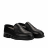 Men loafers, moccasins 980-1 black