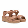 Women sandals 5122 pink pudra