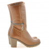 Women knee boots 3256 brown cerat