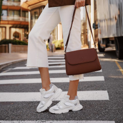 Women sport shoes 6102 white combined lifestyle