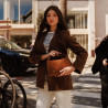 Women hand bag 037-1g camoscio brown lifestyle