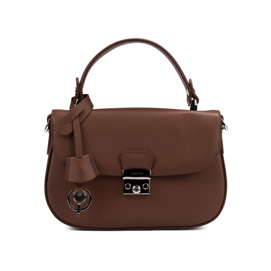 Women hand bag 022g 01 cognac
