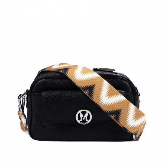 Women shoulder bag 014g 01 black