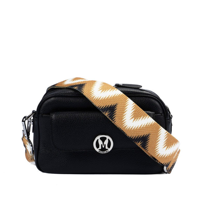 Women shoulder bag 014g 01 black