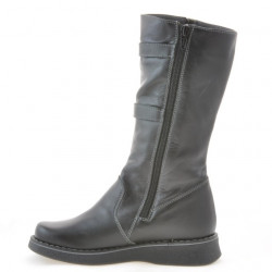 Children knee boots 214 black