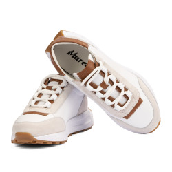 Women sport shoes 6101 biz white combined