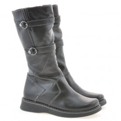 Children knee boots 214 black