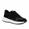 Women sport shoes 6098 black combined