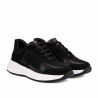 Women sport shoes 6098 black combined