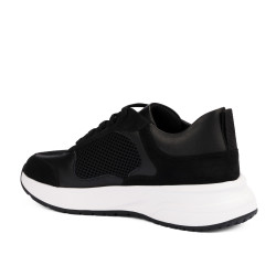 Women sport shoes 6098 black combined