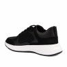 Women sport shoes 6098 black combined