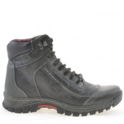 Teenagers boots 479 black+gray