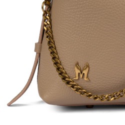 Women hand bag 037g nude