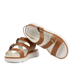 Women sandals 5123 brown