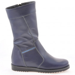 Children knee boots 3212 indigo