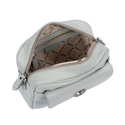 Women shoulder bag 014g 01 biz soft pearl