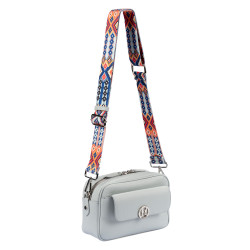 Women shoulder bag 014g 01 biz soft pearl