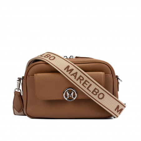 Women shoulder bag 014g 01 biz brown