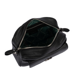Women shoulder bag 014g 01 black