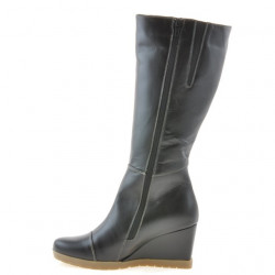 Women knee boots 1152 black 