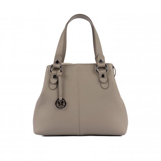 Women shoulder bag 004g 01 light grey