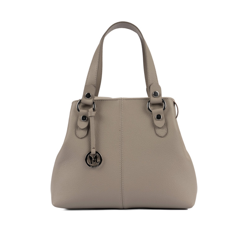 Women shoulder bag 004g 01 light grey