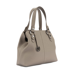 Women shoulder bag 004g 01 light grey