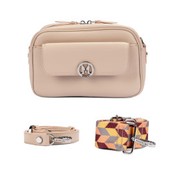 Women shoulder bag 014g 01 biz powder rose