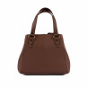 Women shoulder bag 004-1g cognac