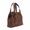 Women shoulder bag 004-1g cognac