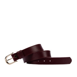 Women belt 46mc safiano burgundy