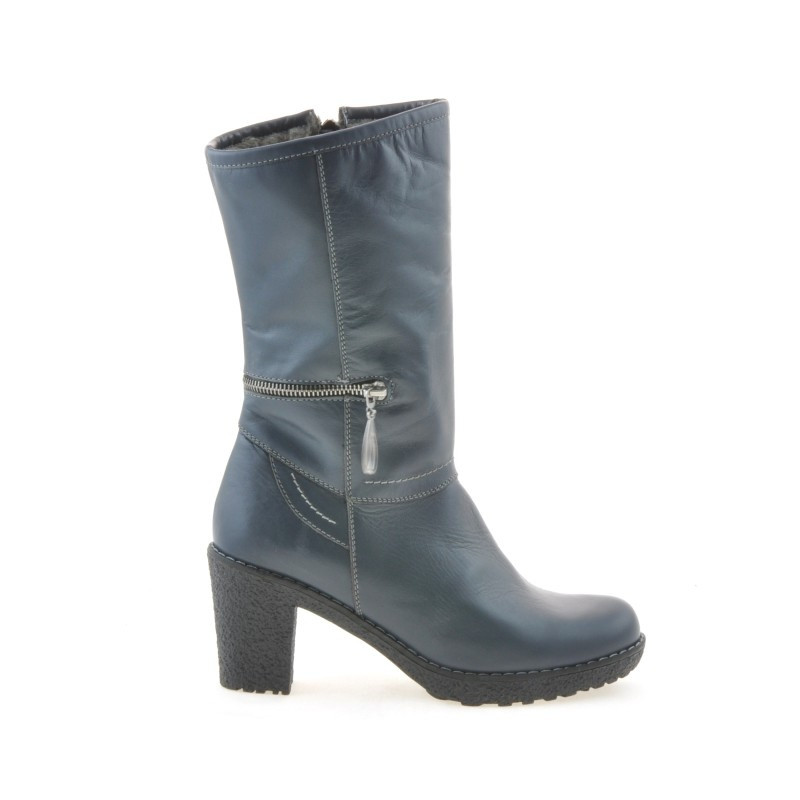 Women knee boots 3256 indigo