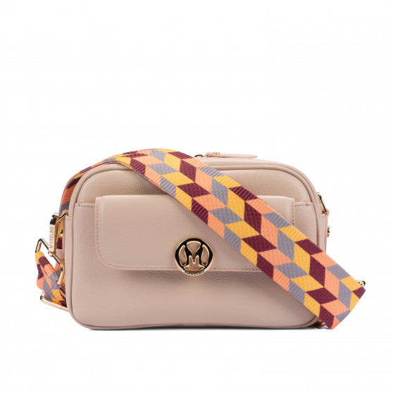 Women shoulder bag 014g biz powder rose