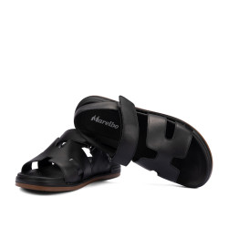 Men sandals 368 black